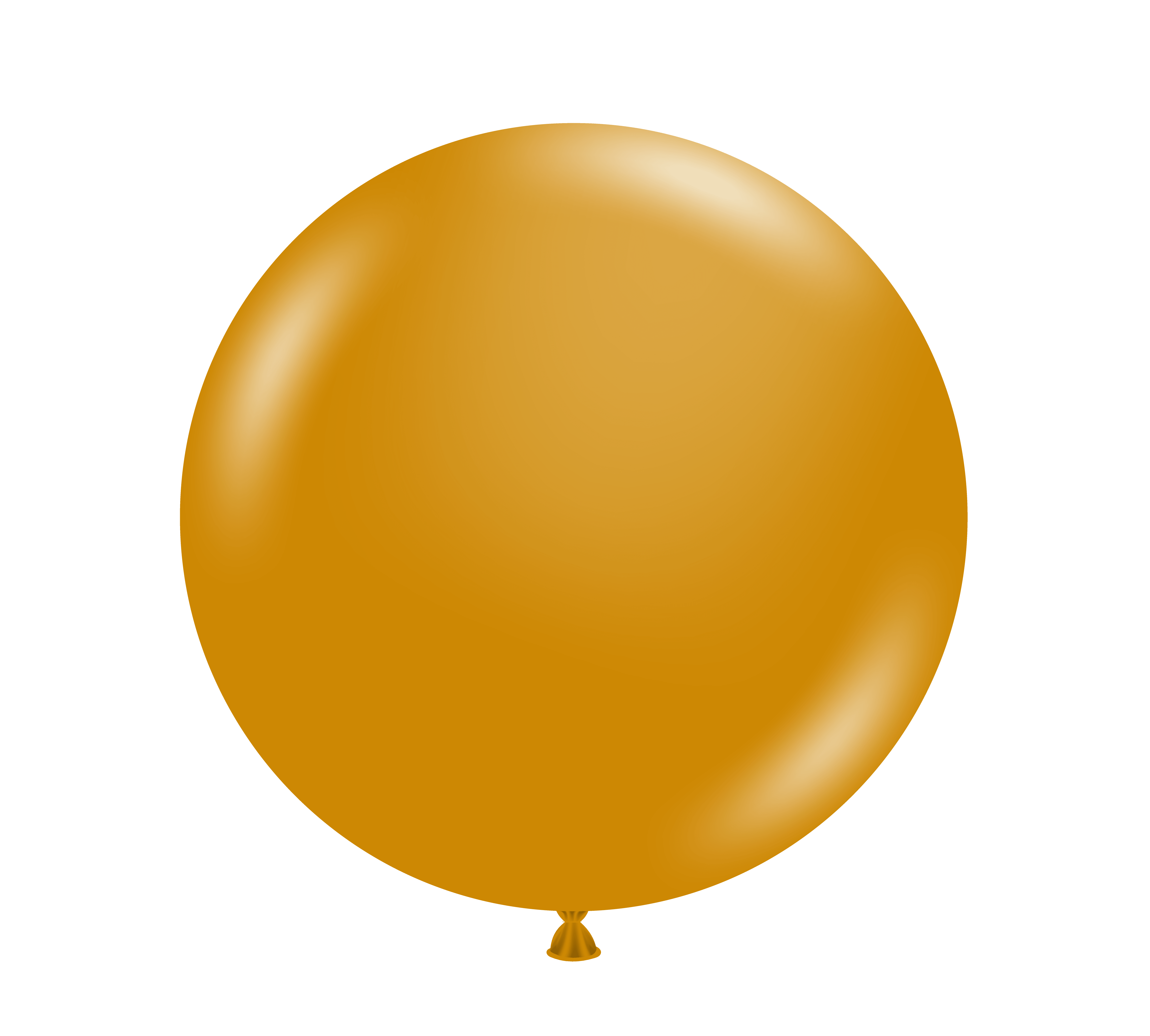 24" Latex Balloons #31 Tuf-Tex® Metallic Gold: 25 Count